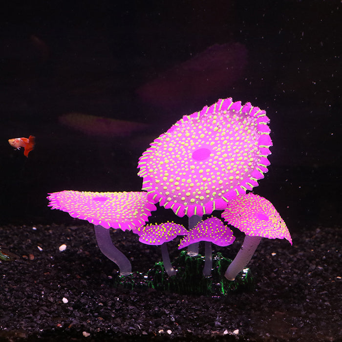 Bulk Glowing Fish Tank Decorations Coral Glow Plants for Fish Tank Wholesale