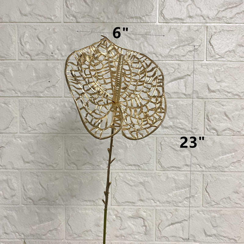 Bulk Exclusive Christmas Golden Stem Bush Flower Real Touch Wholesale