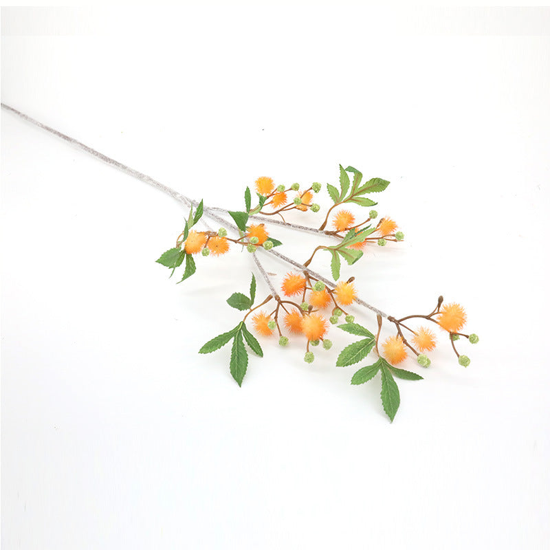 Granel extra largo 39 "bola peluda plantas ramas tallo flor artificial al por mayor