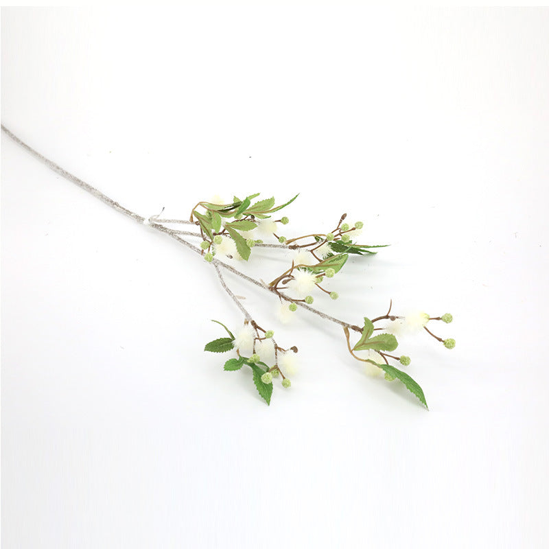 Granel extra largo 39 "bola peluda plantas ramas tallo flor artificial al por mayor