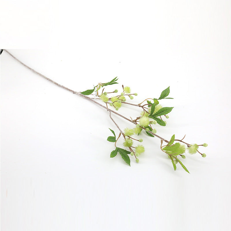 Granel extra largo 39 "bola peluda plantas ramas tallo flor artificial al por mayor