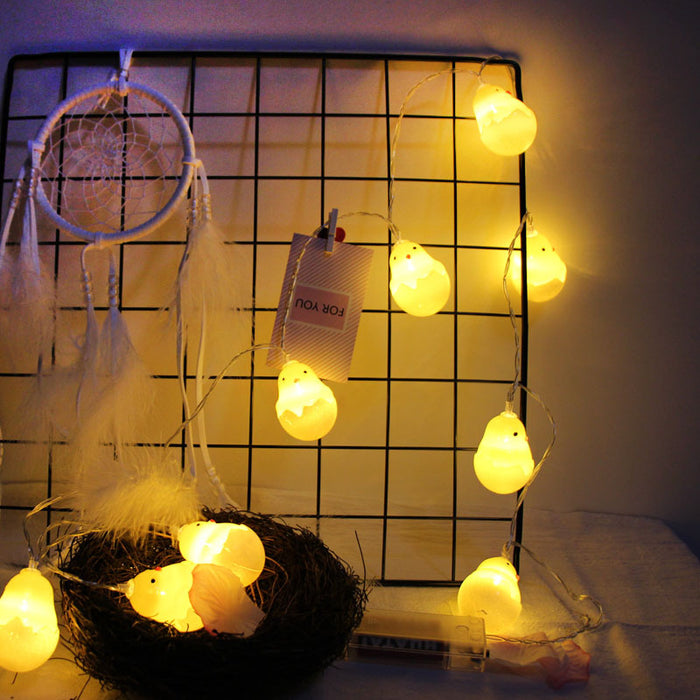 Lámparas de cáscaras de huevo LED de Halloween a granel de 59 pulgadas para decoración al por mayor