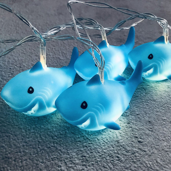 Lámparas de tiburones LED de Halloween de 64 pulgadas para decoración