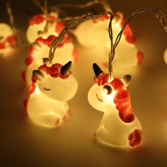 Bulk Halloween Unicorn LED String Lights 39 Inch for Decoration Wholesale