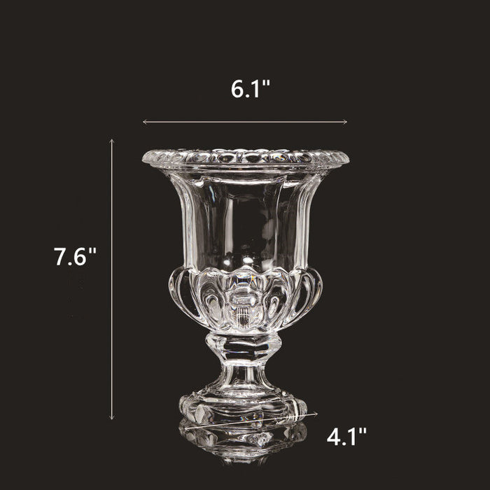 Bulk 7.6" Hurricane Glass Vase Wholesale
