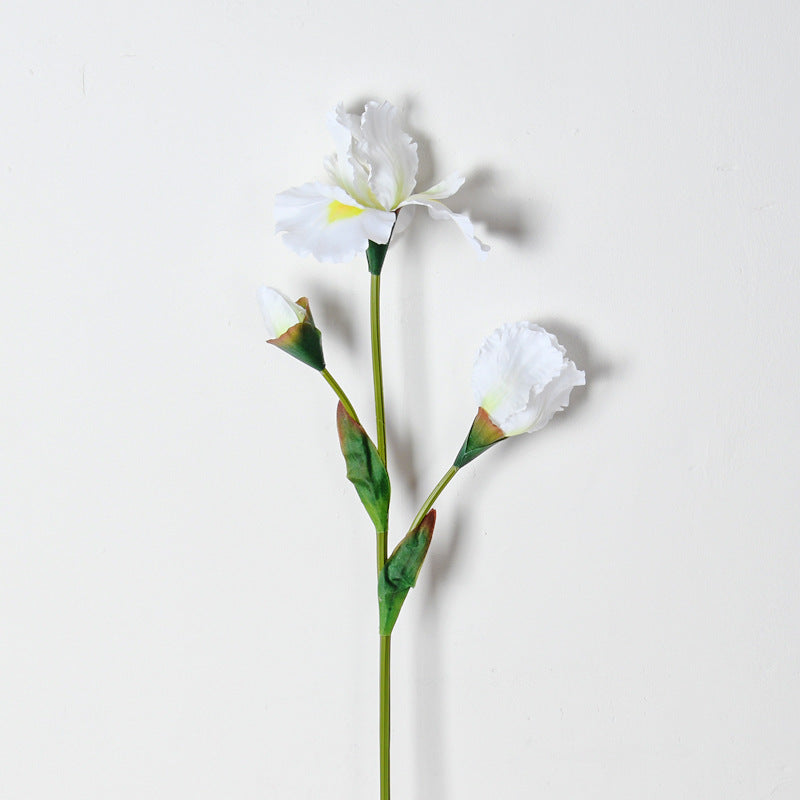 Bulk 30" Iris Stem Flower Artificial Iris Silk Flower Christianity Flower Arrangements Wholesale