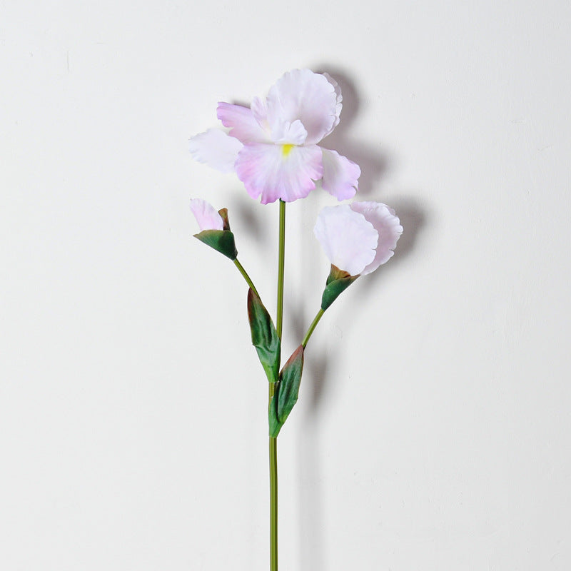 Bulk 30" Iris Stem Flower Artificial Iris Silk Flower Christianity Flower Arrangements Wholesale
