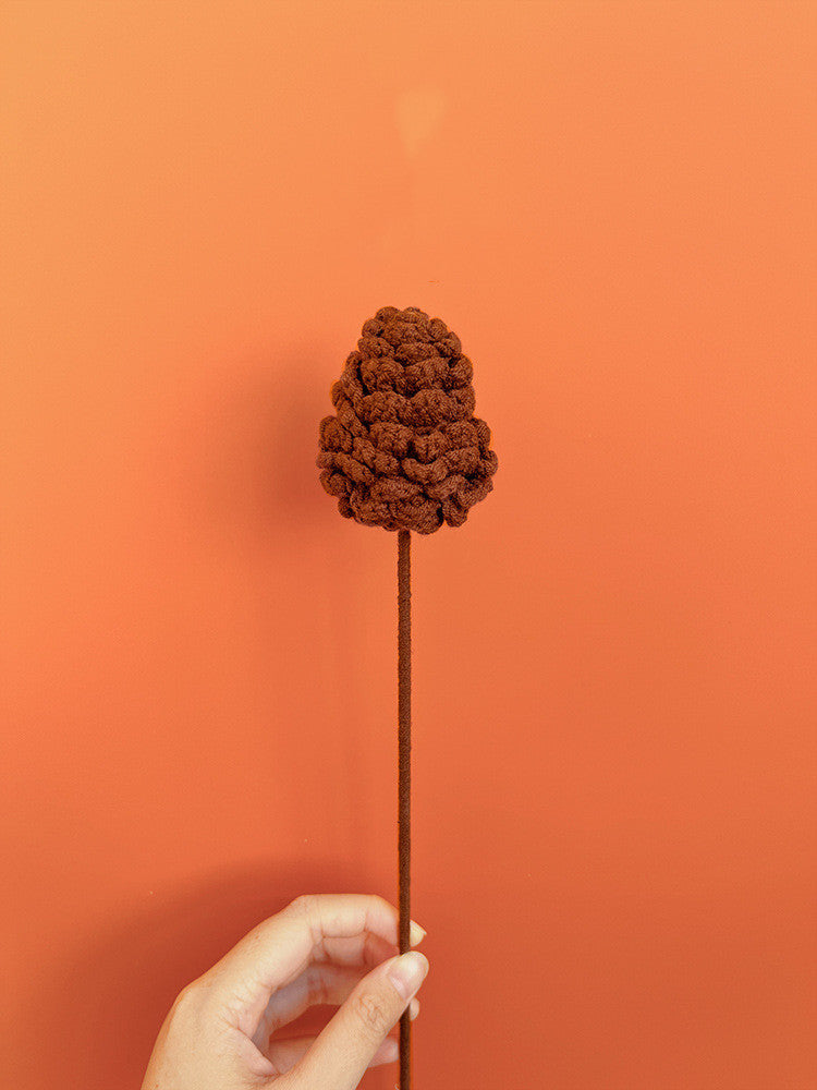 Bulk Knitting Crochet Artificial Flower Handmade Gifts Wholesale