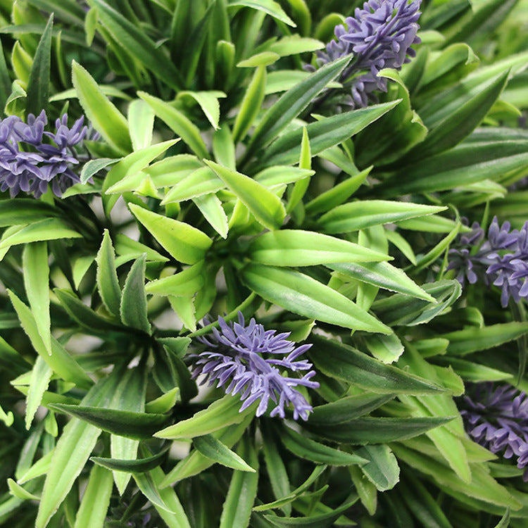 Plante topiaire en boule de fleurs de lavande en vrac pour l'intérieur/extérieur en gros 