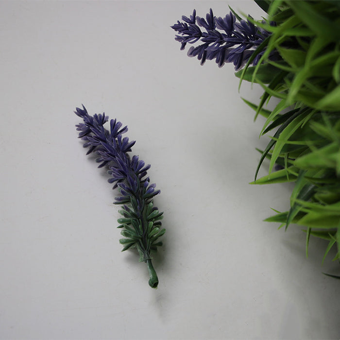 Bulk Lavender Flower Greenery Topiary Ball Plant for Indoor/Outdoor Wedding Party Wholesale
