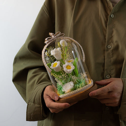 preserved lily flower Bulk Limited Forever Preserved Flower Lily of the Vally Gifts for Her — Artificialmerch