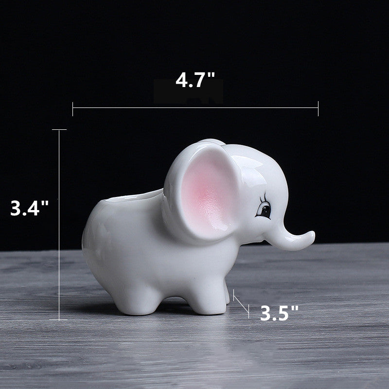 Macetas suculentas de elefante de la suerte a granel al por mayor 