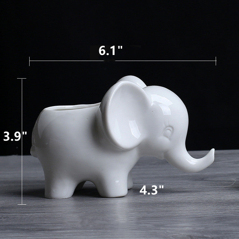 Macetas suculentas de elefante de la suerte a granel al por mayor 