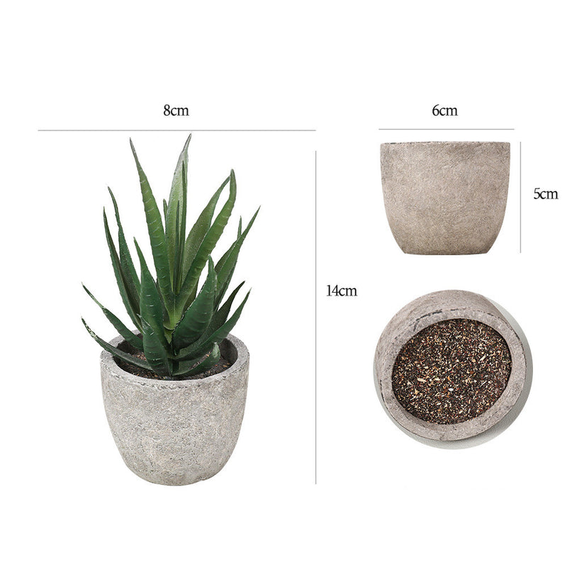potted succulents in bulk Bulk Mini Artificial Succulents Potted Greenery in Vase Decoration Who — Artificialmerch