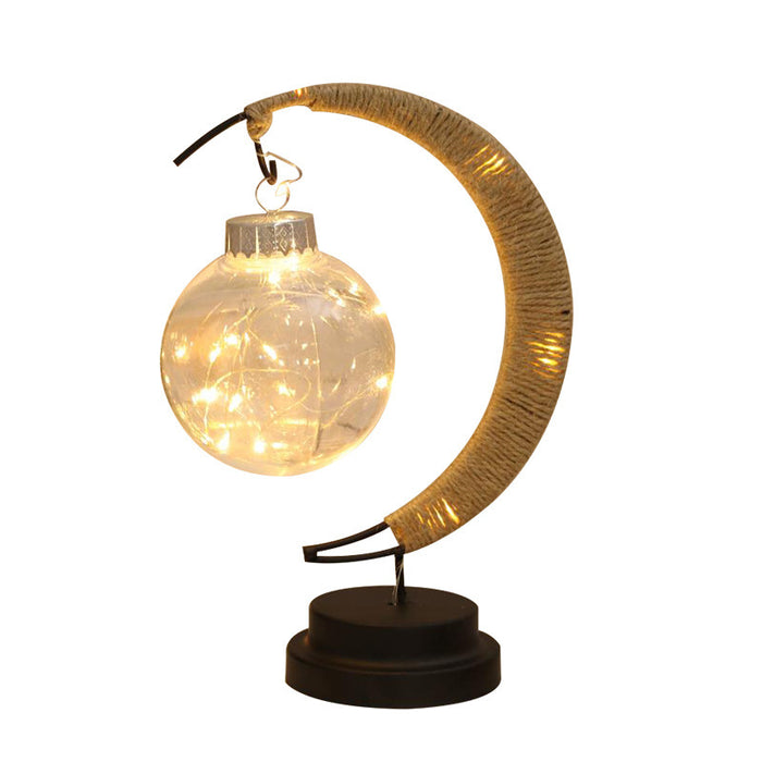 Bulk Moon Lamp LED Night Light Metal Ball Light Tabletop Decoration Wholesale