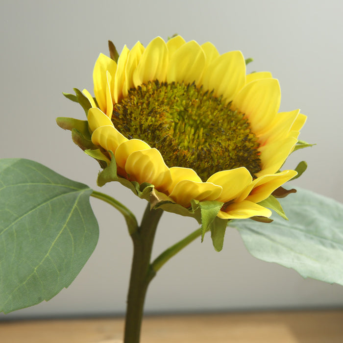Bulk 15" Sunflower Stem Artificial Flower Wholesale