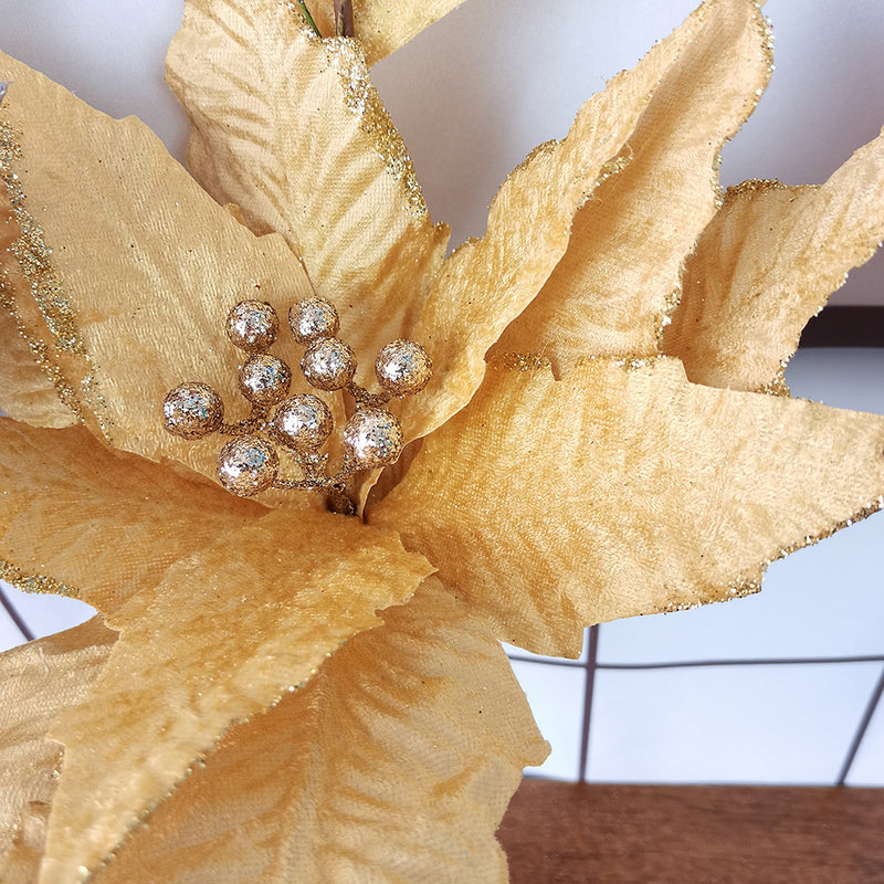 Bulk Artificial Christmas Flannel Sticky Powder 26 Inch Wholesale