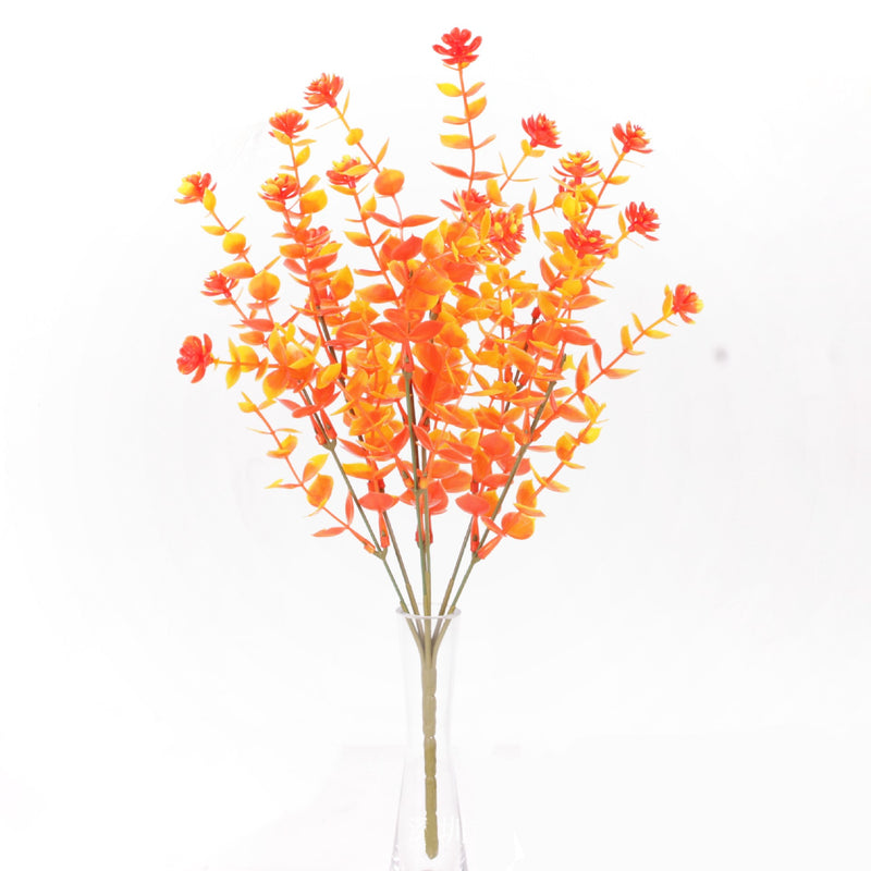 Clearance Bulk Artificial Fall Plants Boxwood Bush Shrubs UV Resistant for Outdoors Wholesale