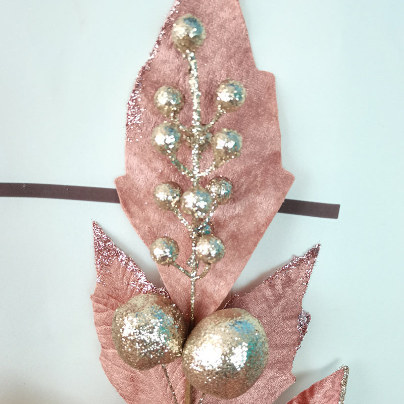 Bulk Artificial Christmas Flannel Sticky Powder 26 Inch Wholesale