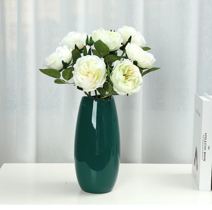 Bulk 20" Rose Stem with Bud Artificial Silk Flowers Wholesale