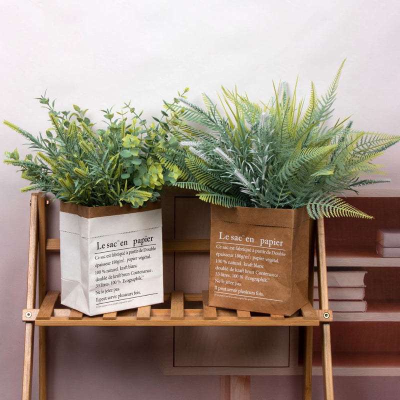 Plantes vertes artificielles en vrac pour l'extérieur Plantes artificielles résistantes aux UV Vente en gros 