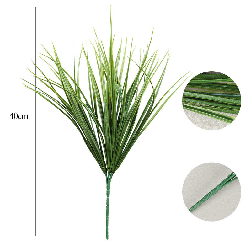 Plantes vertes artificielles en vrac pour l'extérieur Plantes artificielles résistantes aux UV Vente en gros 