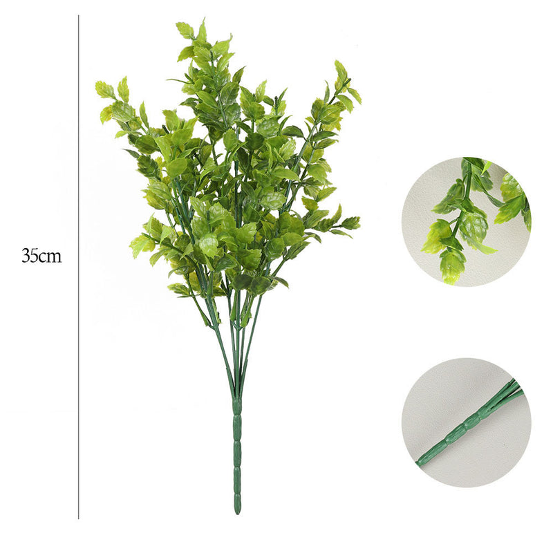 Plantes vertes artificielles en vrac pour l'extérieur Plantes artificielles résistantes aux UV Vente en gros 