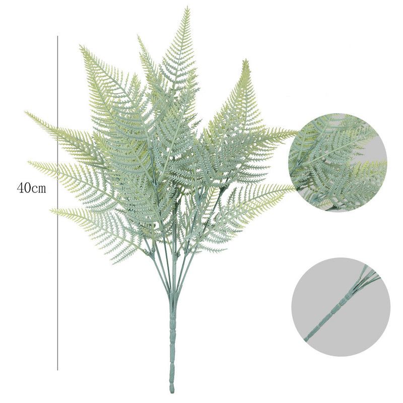 Bulk 100 Bundles Artificial UV Resistant Outdoor Bush Plants Wholesale