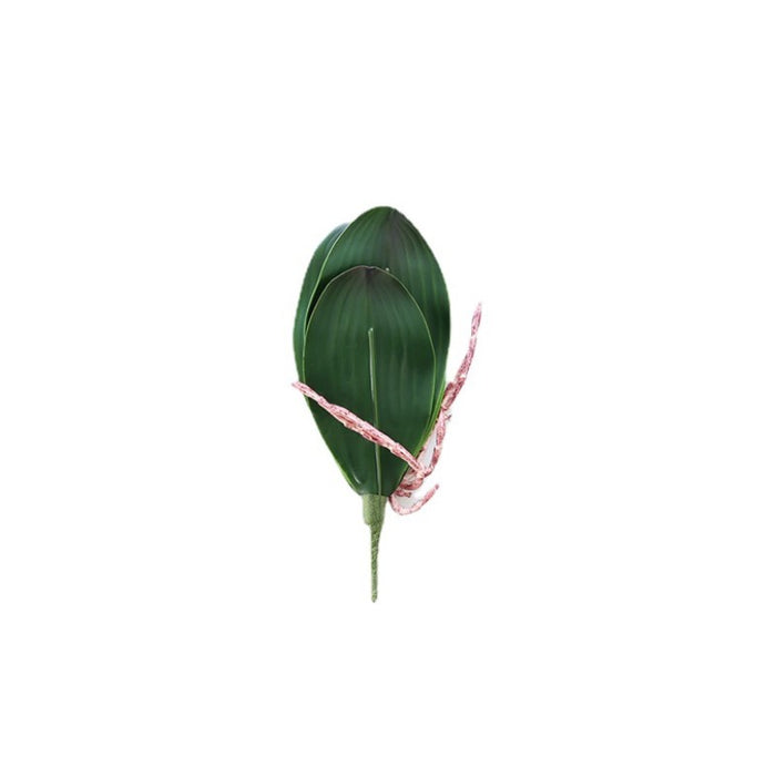 Bulk Artificial Phalaenopsis Orchid Leaves Real Latex Touch Plants Wholesale