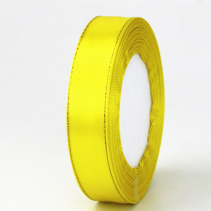 Venta al por mayor de cinta de satén de poliéster de 25 yardas a granel 