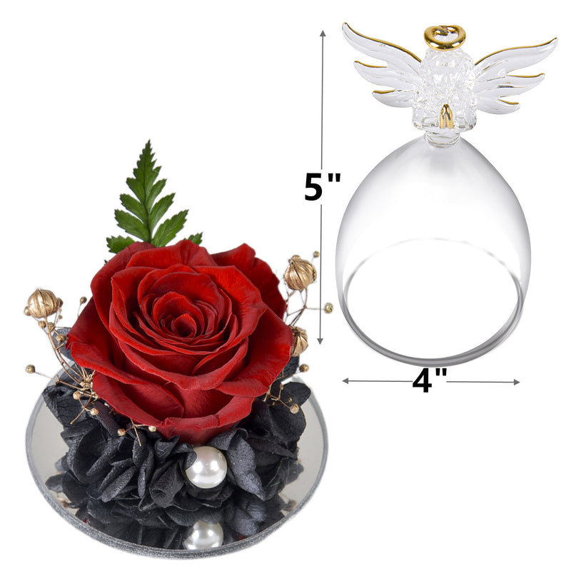 Regalos de ángel rosa conservados para siempre 