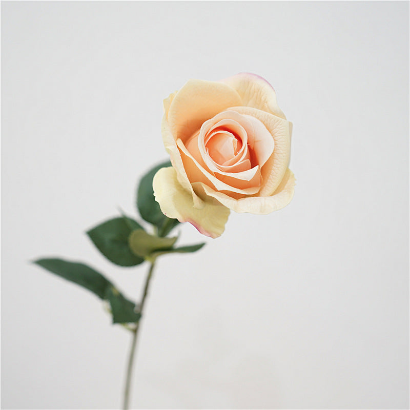 Bulk 26" Princess Diana Rose Stem Real Touch Artificial Flowers Wholesale