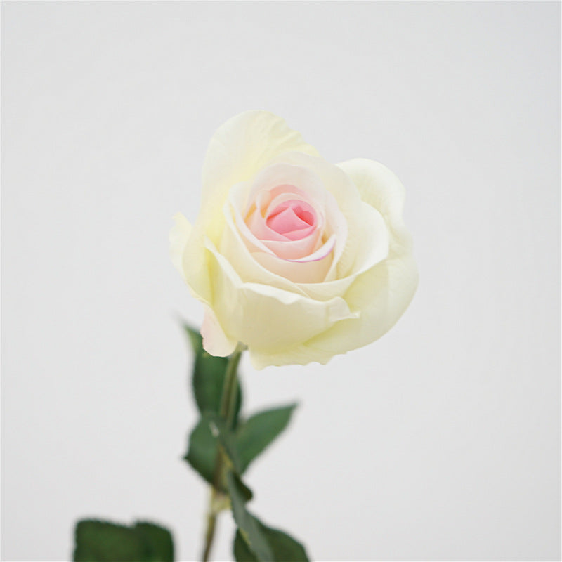 Bulk 26" Princess Diana Rose Stem Real Touch Artificial Flowers Wholesale