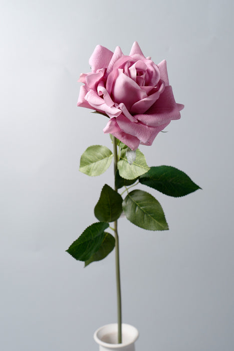 AM Basics - Flores artificiales con tallo de rosa de tacto real de 28.0 in