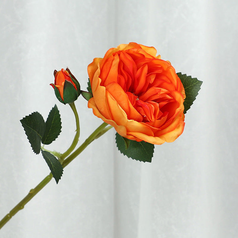 Bulk 20" Rose Stem with Bud Artificial Silk Flowers Wholesale