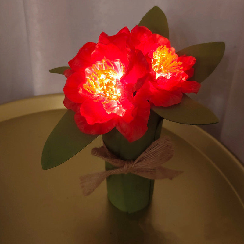 Bulk Artificial Flowers Bonsai Table Night Light Potted Flowers Wholesale