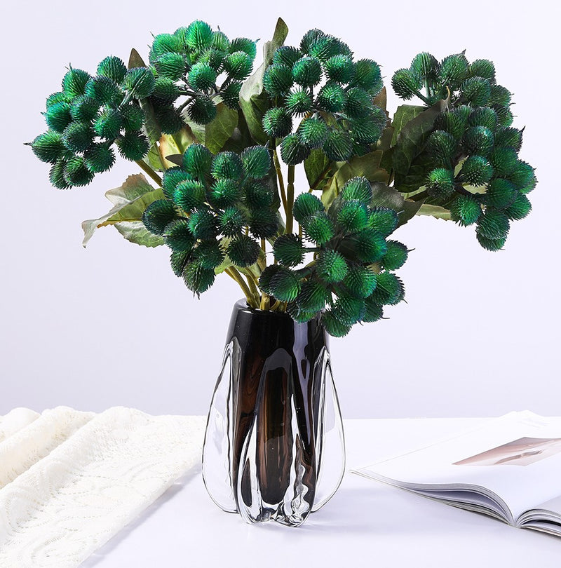 Bulk Sycamore Fruit Ball Chestnut Ball Fruit Green Succulent Plant Greenery 18 Inch Wholesale