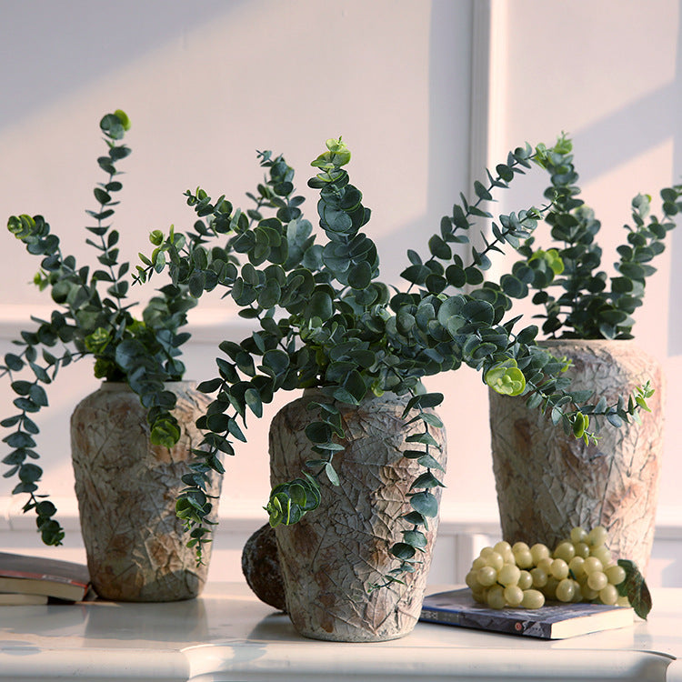 Bulk Faux Eucalyptus Stems Bush Bulk Wholesale