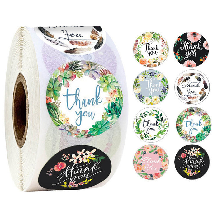 Bulk Thank You Stickers Roll Wholesale