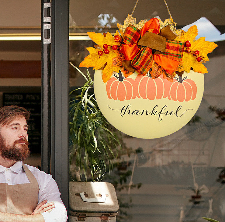 Bulk Thanksgiving Thankful Sign Wall Decor Wholesale