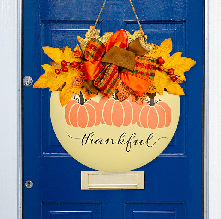 Bulk Thanksgiving Thankful Sign Wall Decor Wholesale