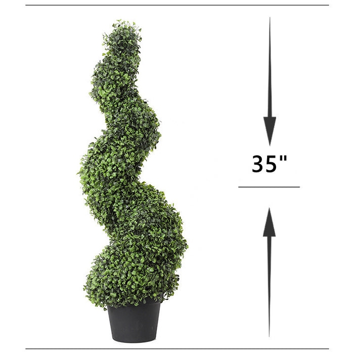 Bulk Topiary Trees Boxwood Artificial Plants Potted Fake Plant Wholesale