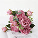 1 Bush 11 Inch Vintage Artificial Flowers Peony Bouquet - Artificialmerch