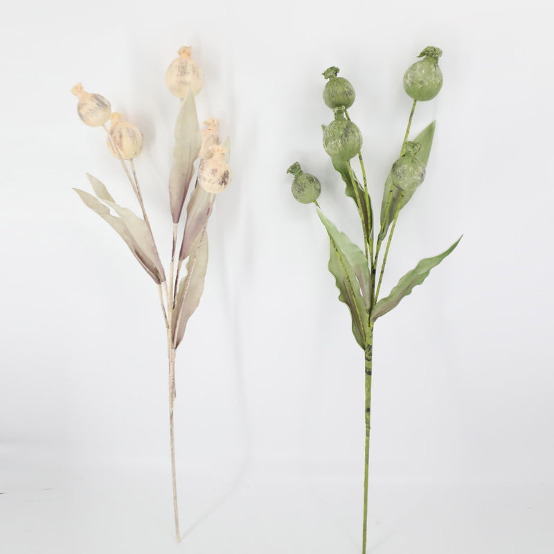 Bulk Wabi-Sabi 39" Ball Long Stem Artificial Flowers Wholesale