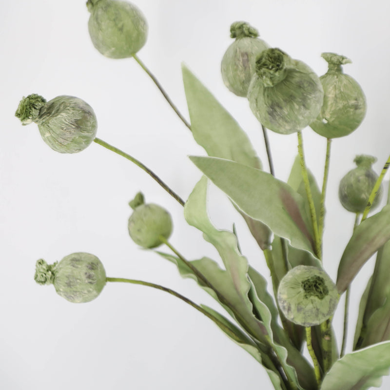 Bulk Wabi-Sabi 39" Ball Long Stem Artificial Flowers Wholesale