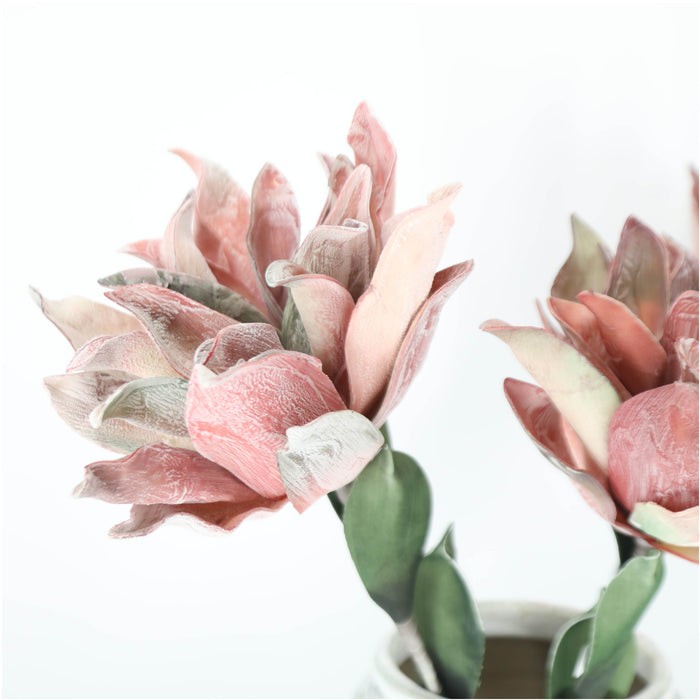 Bulk Wabi-Sabi 29" Blossom Magnolia Stems Real Touch Flowers Artificial Wholesale