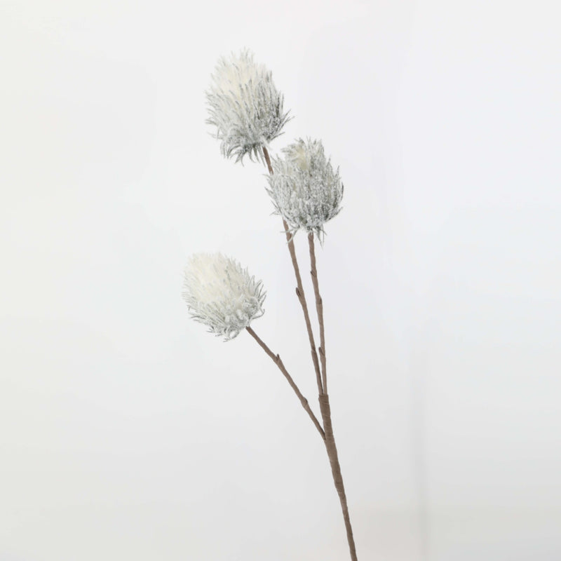 Bulk Wabi-Sabi 39" Snowy Ball Long Stem Artificial Flowers Wholesale