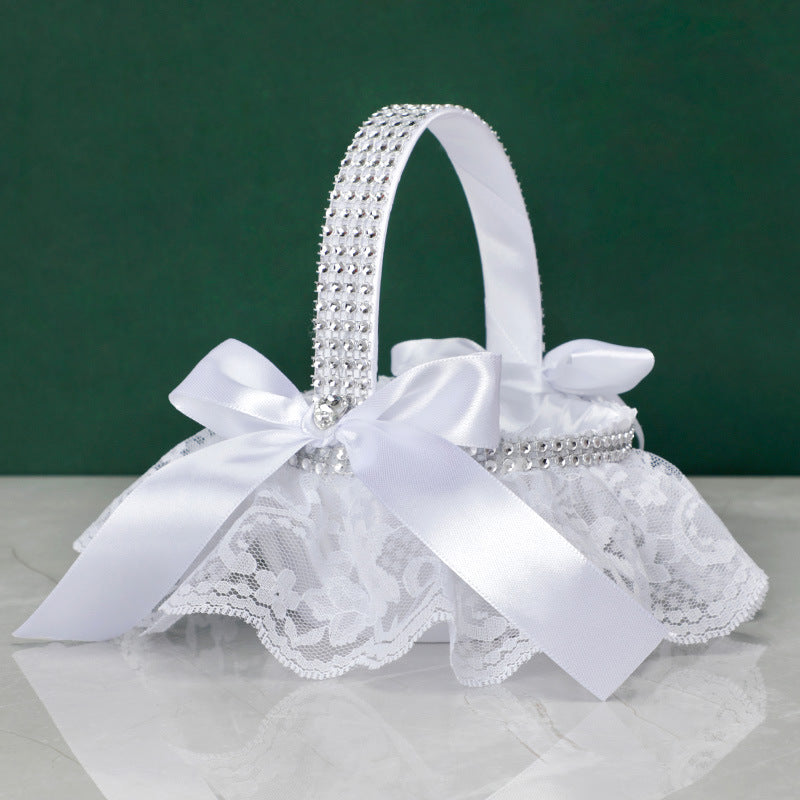 Bulk 6 Styles Wedding Flower Girl Basket Wholesale