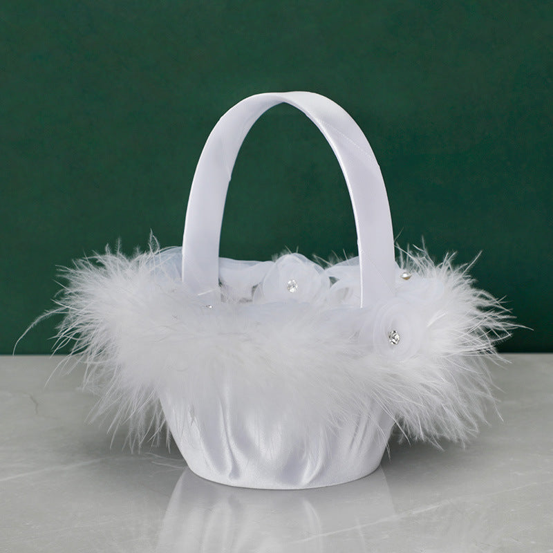 Bulk 6 Styles Wedding Flower Girl Basket Wholesale