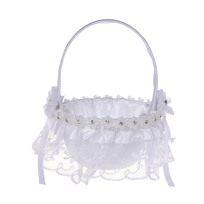 Bulk 6 Styles Wedding Flower Girl Basket Wholesale
